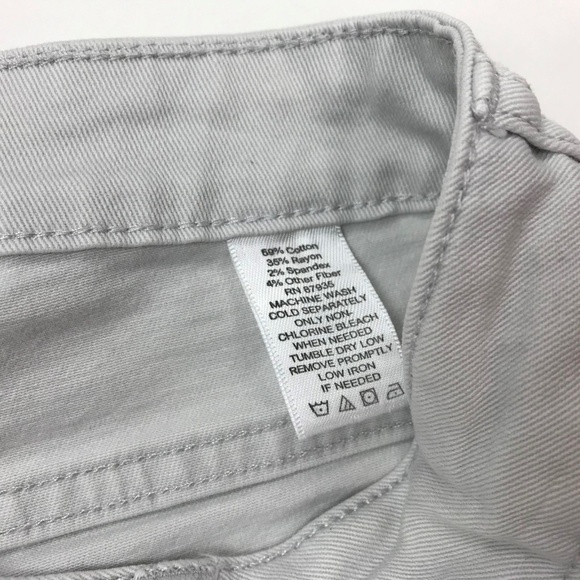 LOGO Lori‎ Goldstein Fly Front 5 Pocket Crop Jeans - Picture 6 of 7